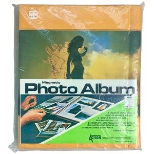 Vintage 1975 Action Industries - New - Magnetic Photo Album